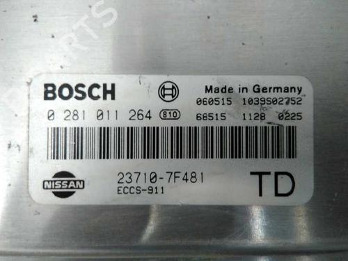 Engine control unit (ECU) NISSAN TERRANO II (R20) 2.7 TDi 4WD | BP3727741M57 