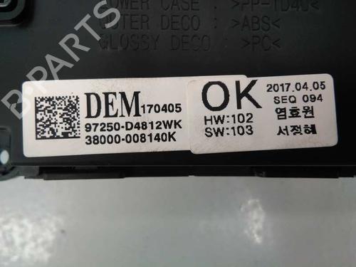 Climate control KIA OPTIMA (JF) 1.7 CRDi | BP4760613I5 