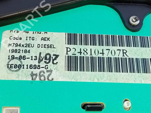 Instrument cluster DACIA DUSTER (HS_)  | BP17225181C47 