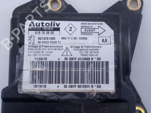 ECU airbags PEUGEOT 308 I (4A_, 4C_)  | BP18648083M53 