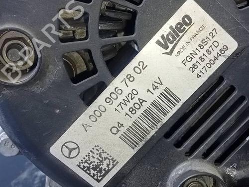 Alternator MERCEDES-BENZ C-CLASS (W205) C 220 BlueTEC / d (205.002, 205.004) | BP16815255M7 