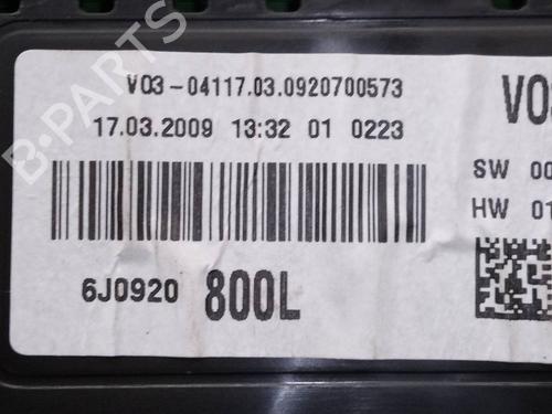 Instrument cluster SEAT IBIZA III (6L1) 1.4 TDI | BP7860272C47 