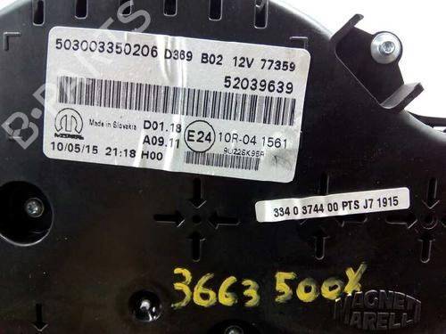 Instrument cluster FIAT 500X (334_) 2.0 D Multijet 4x4 (334AXB22, 334AXD2B) | BP1861453C47 