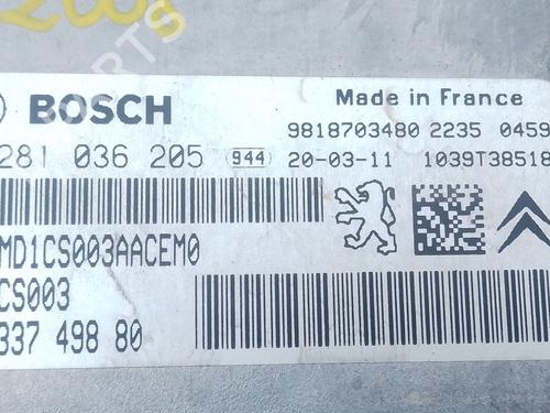 Engine control unit (ECU) PEUGEOT 2008 II (UD_, US_, UY_, UJ_, UR_, UC_) 1.5 BlueHDI 130 | BP30743633M57