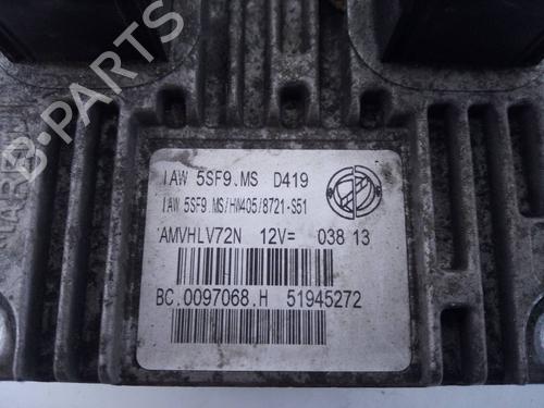 Engine control unit (ECU) FIAT 500 (312_) 1.2 LPG (312AXA1A) | BP12492580M57 