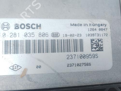 Engine control unit (ECU) RENAULT CAPTUR I (J5_, H5_) 1.5 dCi 90 (J5N4, J5M5, J5MW, J5M6, J5AL, J5AJ) | BP38197925M57 - Image 2