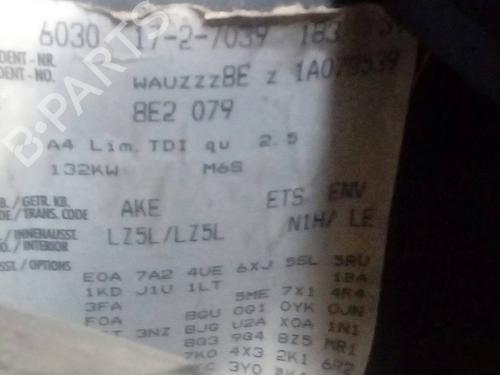 Engine control unit (ECU) AUDI A4 B6 (8E2) 2.5 TDI quattro | BP10382984M57 