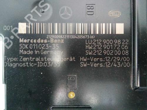 Electronic module MERCEDES-BENZ E-CLASS T-Model (S212) E 220 CDI (212.202) | BP5399109M83 