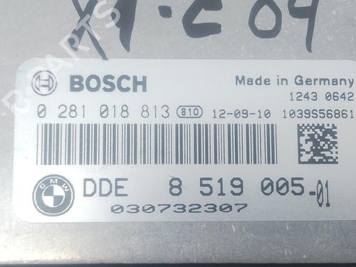 Engine control unit (ECU) BMW X1 (E84) sDrive 18 d | BP37667281M57 - Image 2