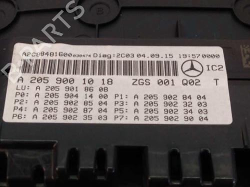 Instrument cluster MERCEDES-BENZ C-CLASS (W205)  | BP6027016C47 