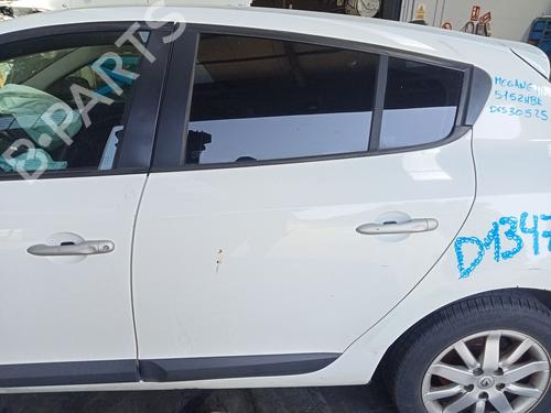 Dør venstre bagtil Dør venstre bagtil RENAULT MEGANE III Hatchback (BZ0/1_, B3_) 1.6 dCi (BZ00, BZ12, BZ13) (130 hp) 37602298 37602298