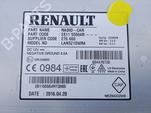 Radio RENAULT CLIO IV (BH_)  | BP20706942E6 
