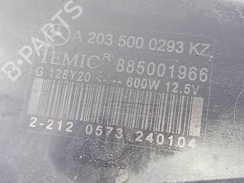Radiator fan MERCEDES-BENZ CLK (C209)  | BP18549620M35 
