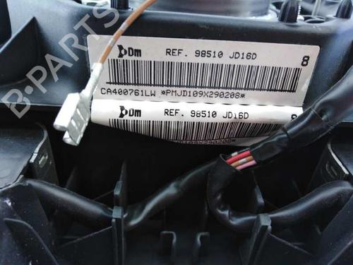 Airbag Kit NISSAN QASHQAI / QASHQAI +2 I (J10, NJ10, JJ10E) 2.0 dCi | BP6831233C86 