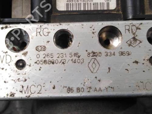 ABS pump RENAULT CLIO III (BR0/1, CR0/1)  | BP10377702M43 