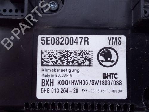 Climate control SKODA OCTAVIA III (5E3, NL3, NR3)  | BP15780427I5 