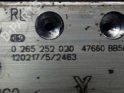 ABS pump NISSAN QASHQAI / QASHQAI +2 I (J10, NJ10, JJ10E)  | BP6090343M43 