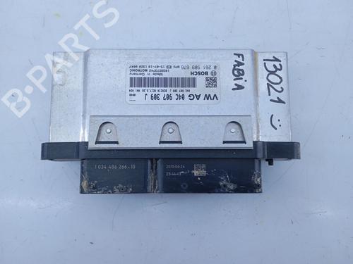 Used Engine control unit (ECU) SKODA FABIA III (NJ3) 1.0 (75 hp) 24681439