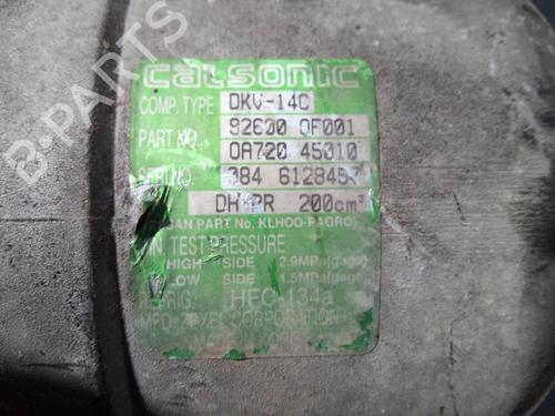 AC compressor NISSAN TERRANO II (R20)  | BP13582435M34 