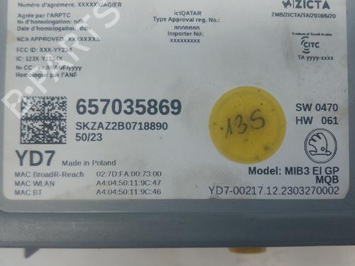 Electronic module SKODA KAMIQ (NW4) 1.0 TSI | BP39961621M83 - Image 3