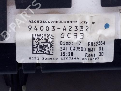 Instrument cluster KIA CEE'D (JD)  | BP19691934C47 