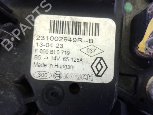 Alternator DACIA DOKKER Box Body/MPV 1.5 dCi 75 / Blue dCi 75 (FEJW, FEAH) | BP29998624M7 