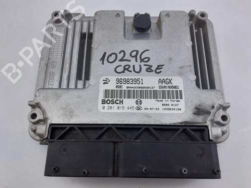 Used Engine control unit (ECU) CHEVROLET CRUZE (J300) 2.0 CDI (125 hp) 10211587