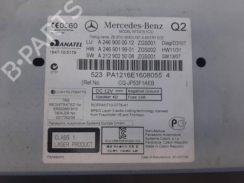 Electronic module MERCEDES-BENZ A-CLASS (W176) A 220 CDI 4-matic (176.005) | BP7635073M83 