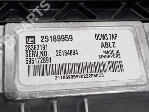 Engine control unit (ECU) CHEVROLET CRUZE Hatchback (J305) 2.0 CDI | BP7882707M57 