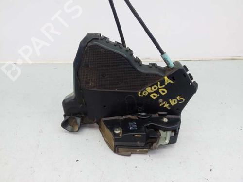 Used Front right lock TOYOTA COROLLA (_E12_) 2.0 D-4D (CDE120R, CDE120L_) (116 hp) 5315777