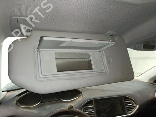 Aletta parasole sinistra PEUGEOT 308 II (LB_, LP_, LW_, LH_, L3_) 1.6 HDi (92 hp) 31188381