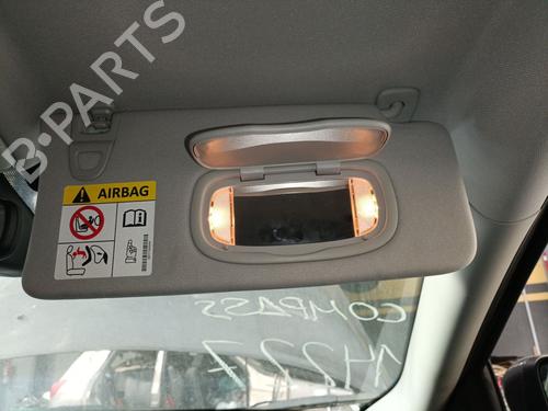 Højre solskærm JEEP COMPASS (MP, M6, MV, M7) 1.4 MultiAir (140 hp) 30833631