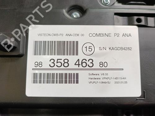 Instrument cluster PEUGEOT 208 II (UB_, UP_, UW_, UJ_) e-208 | BP26502001C47 