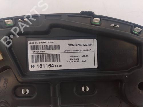 Instrument cluster CITROËN C-ELYSEE (DD_)  | BP19085756C47 