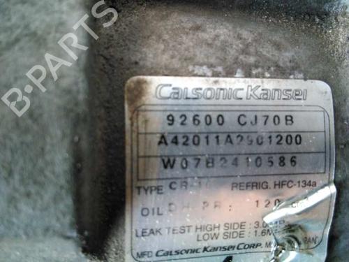 AC compressor NISSAN NOTE (E11, NE11) 1.6 | BP459955M34 