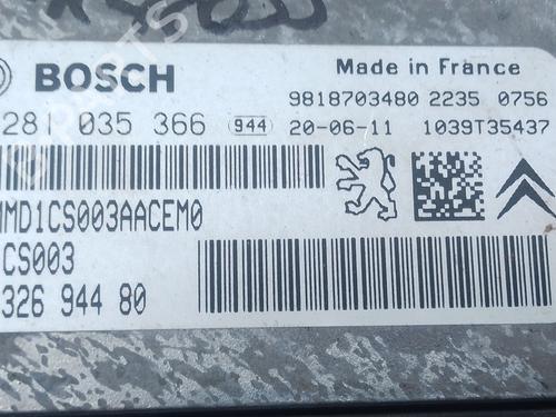 Engine control unit (ECU) CITROËN C5 AIRCROSS (A_) 1.5 BlueHDi 130 (ACYHZJ, ACYHZR) | BP31171583M57