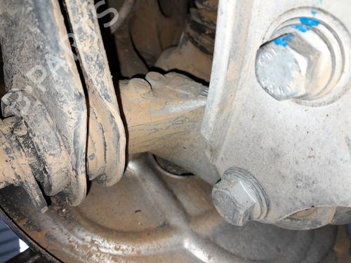 Used Left rear steering knuckle AUDI Q5 (FYB, FYG) 2.0 TDI quattro (163 hp) 24522709