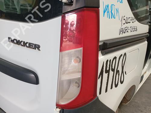 Used Right taillight Right taillight DACIA DOKKER Box Body/MPV 1.5 Blue dCi 95 (FEJL) (95 hp) 40081678 40081678