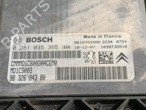 Engine control unit (ECU) PEUGEOT 3008 II SUV (MC_, MR_, MJ_, M4_) 1.5 BlueHDi 130 | BP29973034M57 