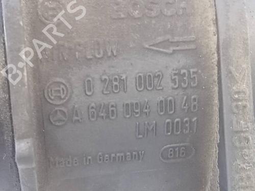 Mass air flow sensor MERCEDES-BENZ C-CLASS Coupe (CL203) C 220 CDI (203.708) | BP17920822M95 