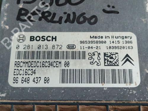 Computer motormanagement CITROËN BERLINGO MULTISPACE (B9) 1.6 HDi 75 16V | BP28052851M57 