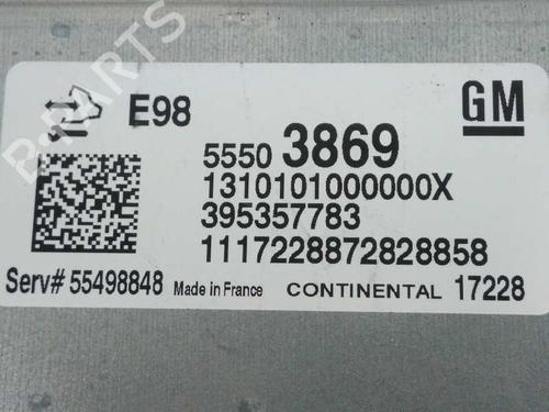 Engine control unit (ECU) OPEL ASTRA K (B16) 1.6 CDTi (68) | BP4883533M57 