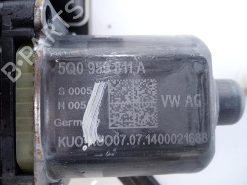 Rear left window mechanism VW GOLF VII (5G1, BQ1, BE1, BE2) 1.2 TSI | BP12495780C24 