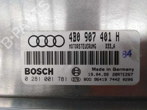 Engine control unit (ECU) AUDI A6 C5 (4B2) 2.5 TDI quattro | BP5565296M57 