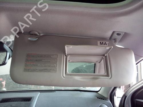 Used Right sun visor NISSAN QASHQAI / QASHQAI +2 I (J10, NJ10, JJ10E) [2006-2014]  19507060