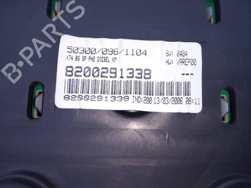 Instrument cluster RENAULT LAGUNA II (BG0/1_)  | BP11420884C47 