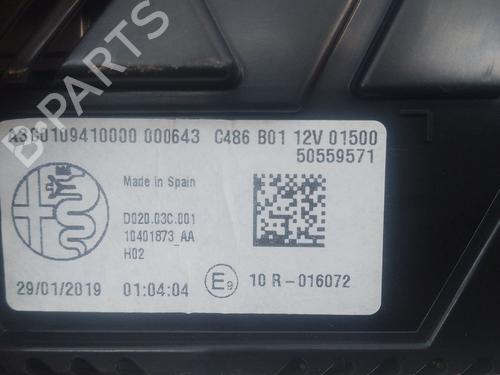 Instrument cluster ALFA ROMEO GIULIA (952_) 2.2 D (952ALA25, 952AFM25, 952APA2) | BP40228343C47  - Image 5