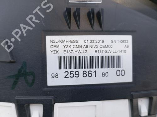 Instrument cluster PEUGEOT 2008 I (CU_)  | BP22618242C47 