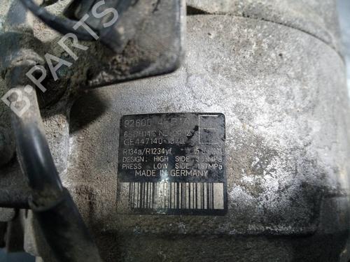 AC compressor NISSAN QASHQAI II SUV (J11, J11_) 1.6 dCi | BP11056648M34 