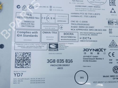 Electronic module VW T-CROSS (C11, D31) | BP32685589M83 - Image 8